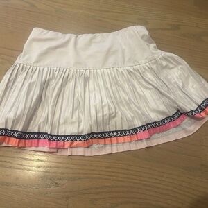 Lucky in love tennis skirt